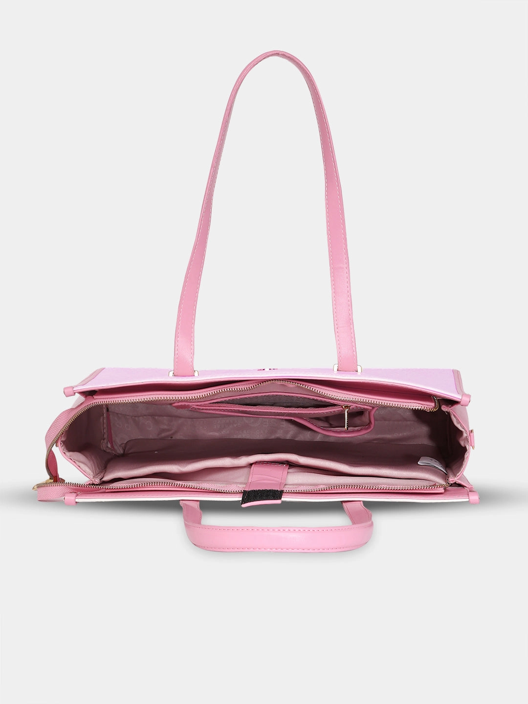 Caprese Aurora Large Pink Laptop Tote Bag