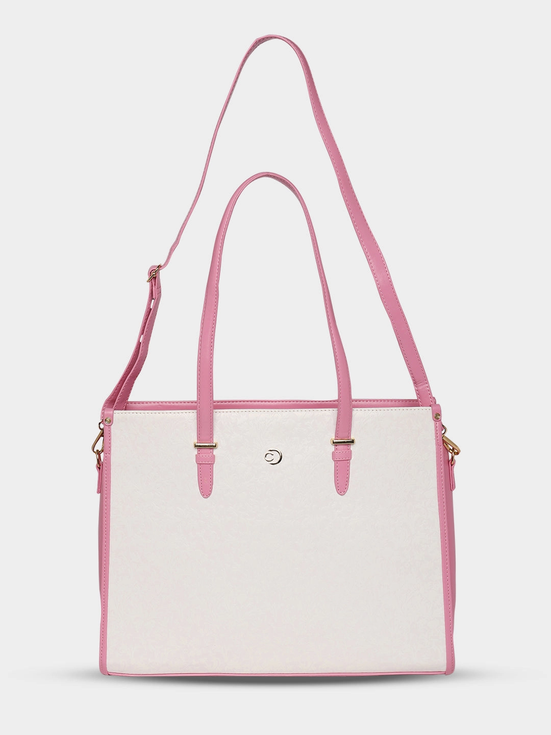 Caprese Aurora Large Pink Laptop Tote Bag