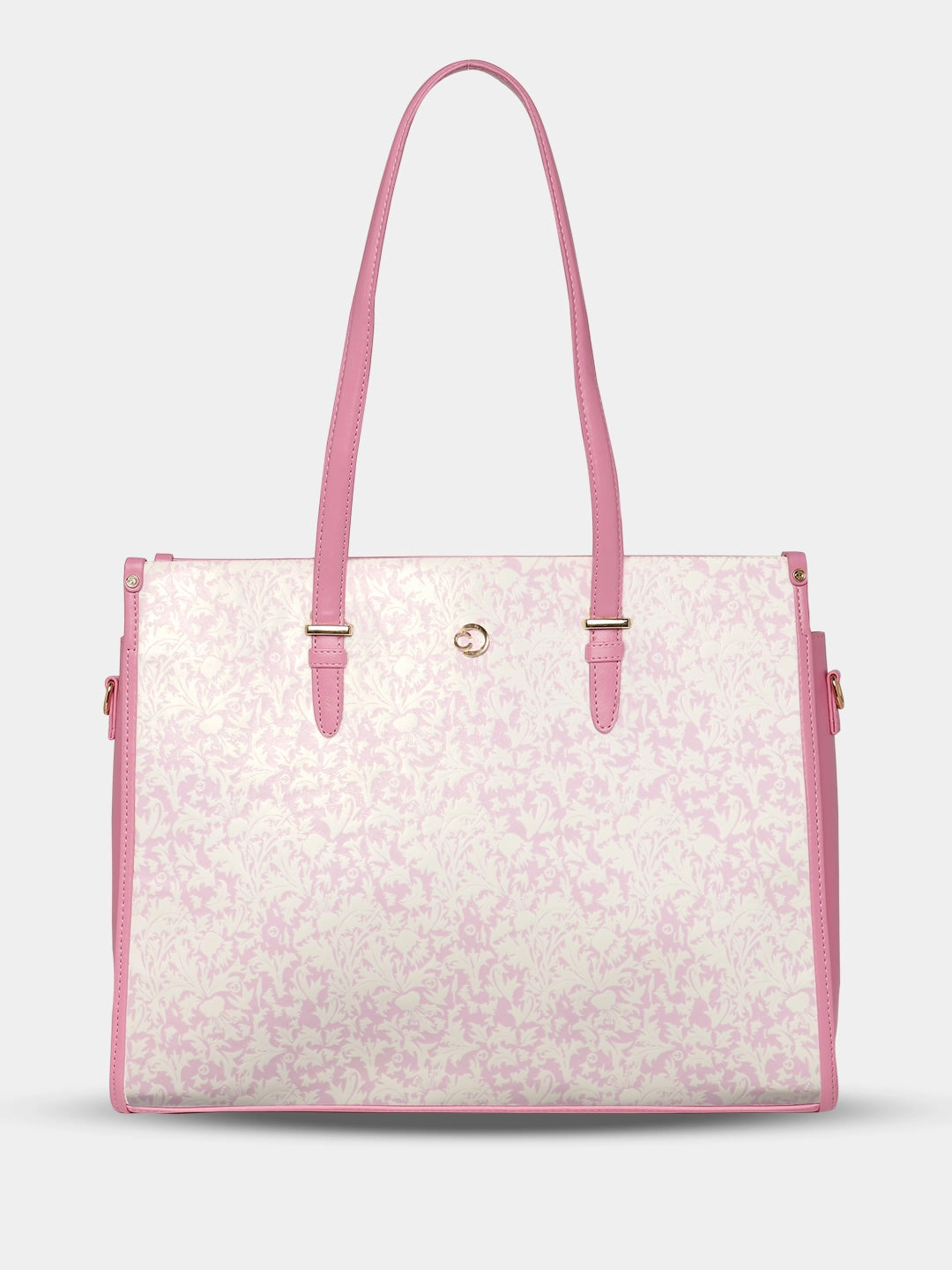 Caprese Aurora Large Pink Laptop Tote Bag