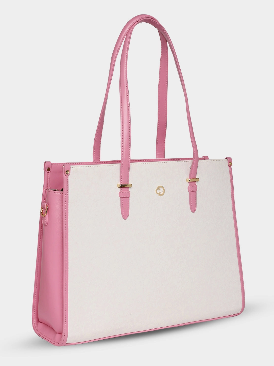 Caprese Aurora Large Pink Laptop Tote Bag
