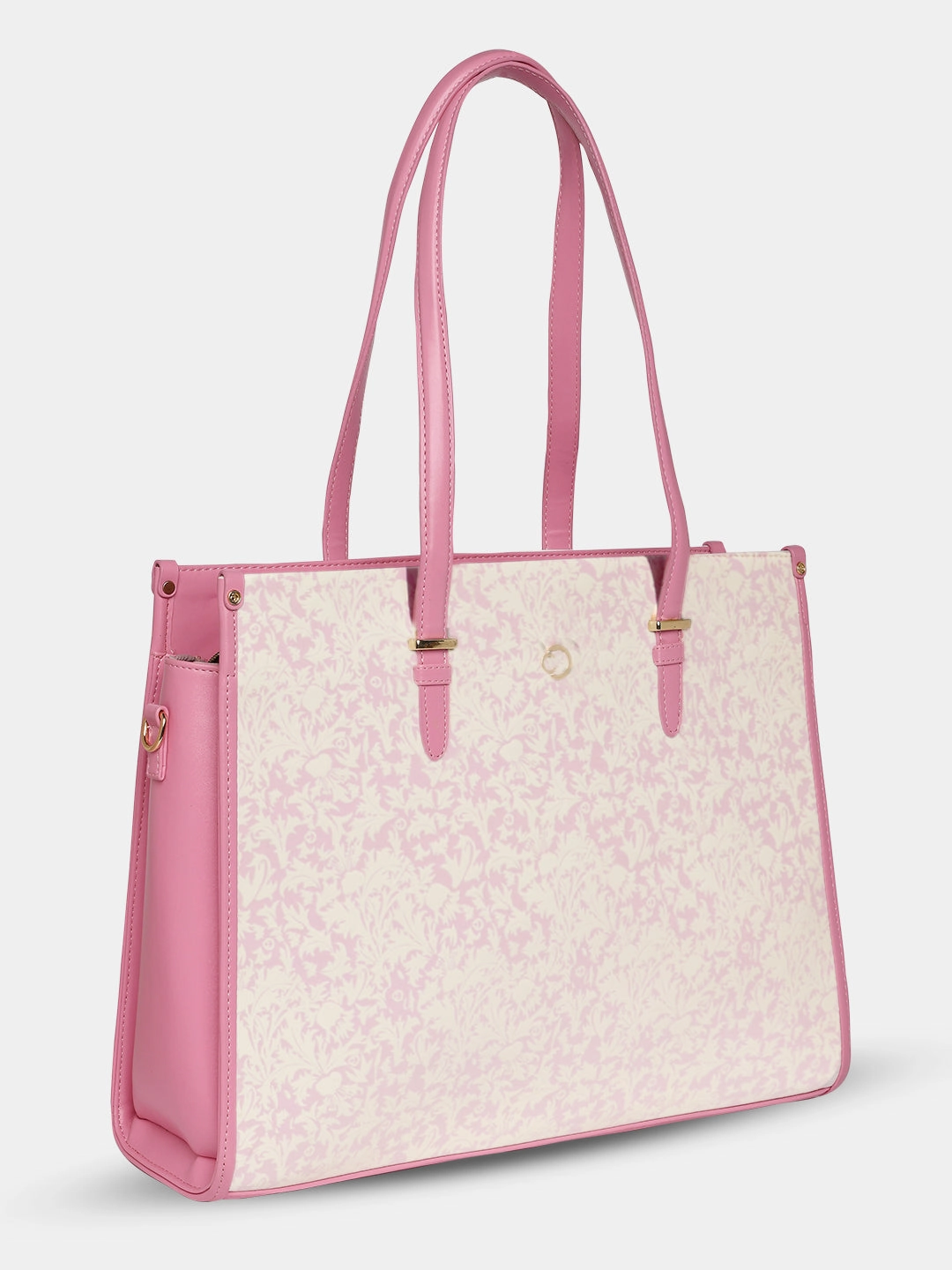 Caprese Aurora Large Pink Laptop Tote Bag