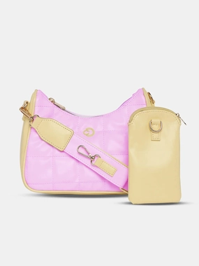 Caprese Aurora Small Pink Sling Bag