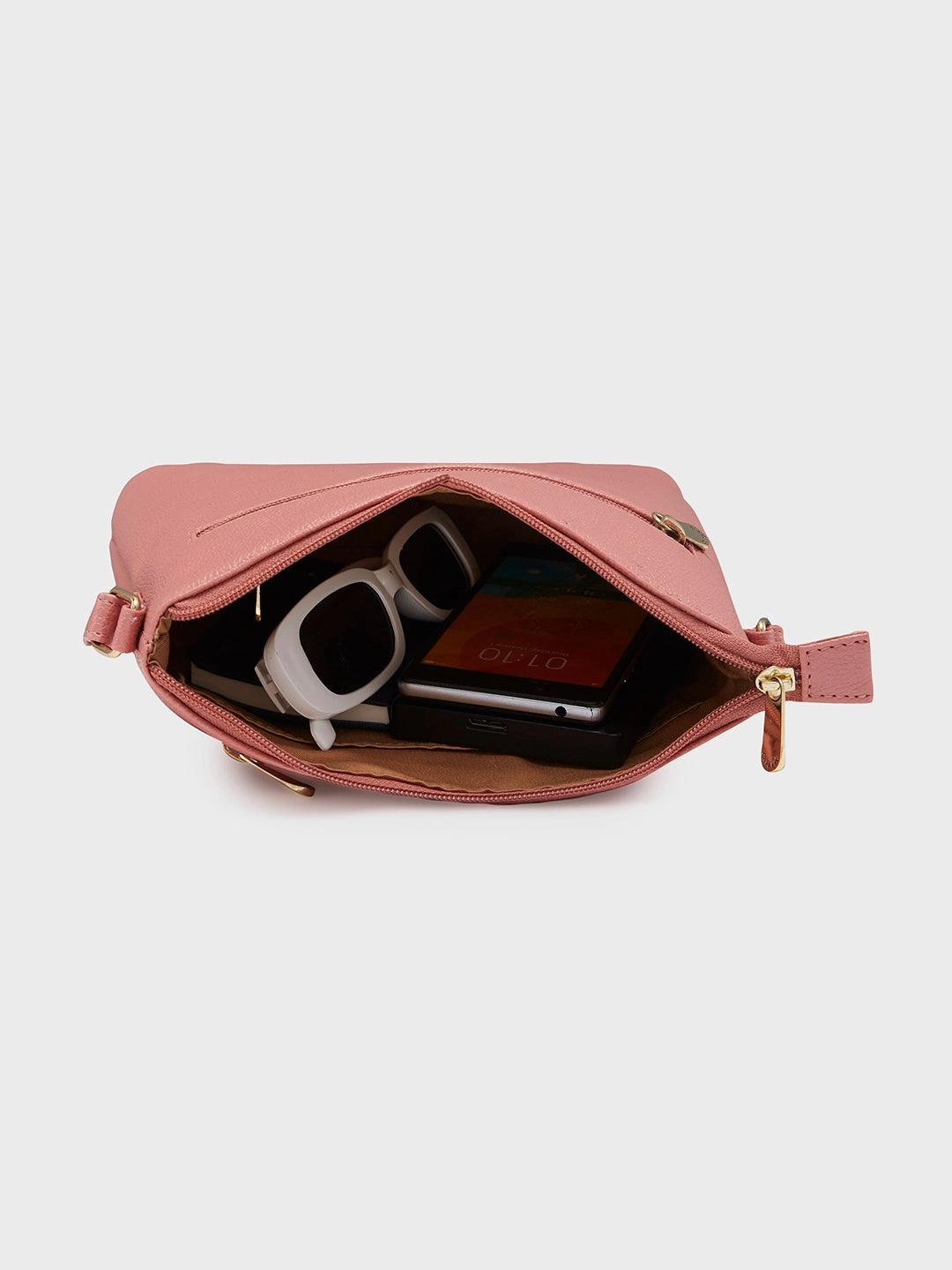 Caprese Austen Medium Misty Rose Sling Bag