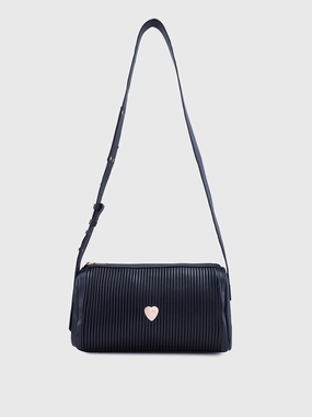 Caprese Ava Medium Black Sling Bag