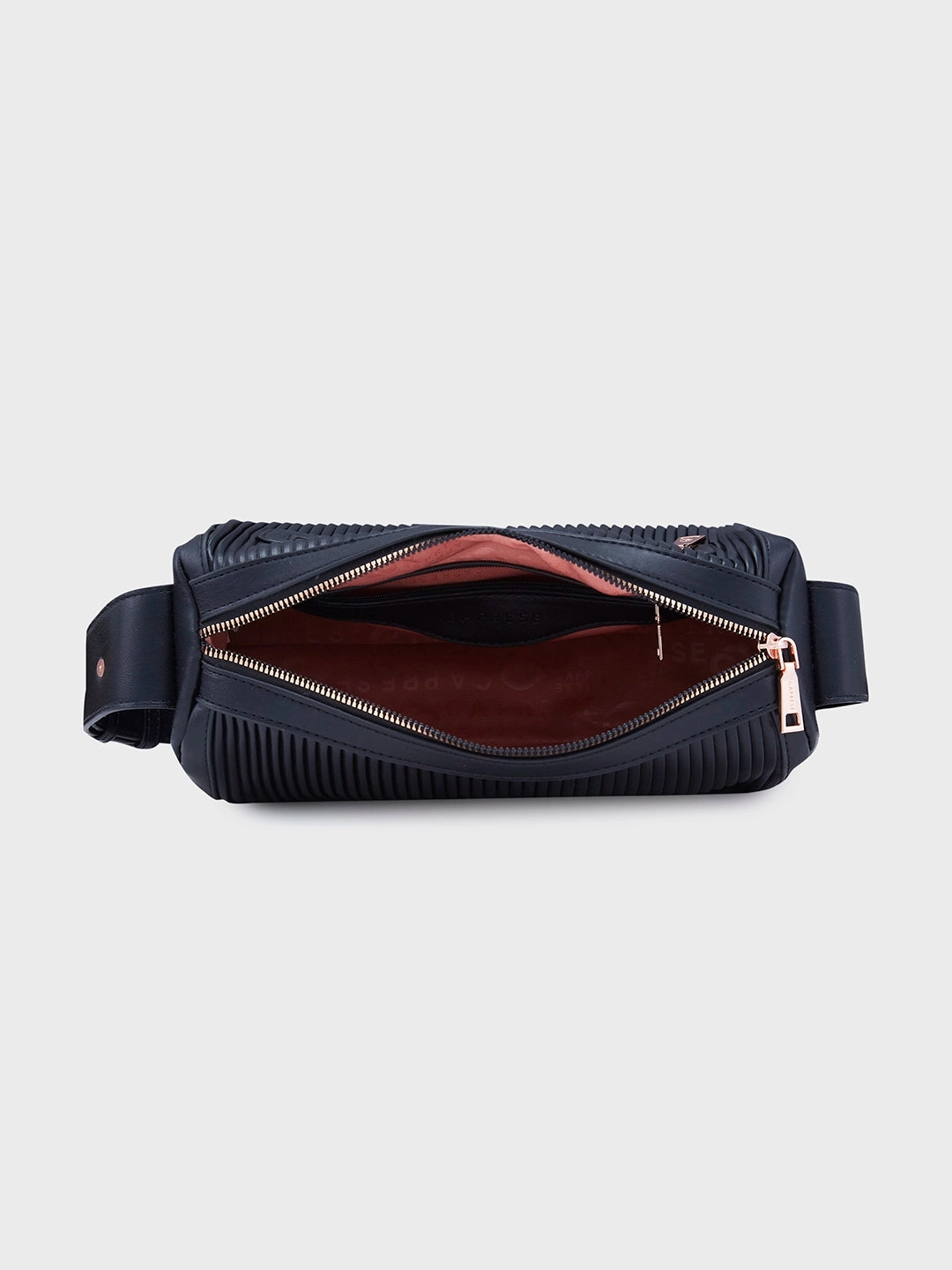 Caprese Ava Medium Black Sling Bag