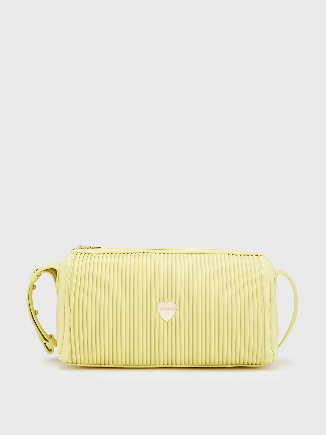 Caprese Ava Medium Lemon Yellow Sling Bag