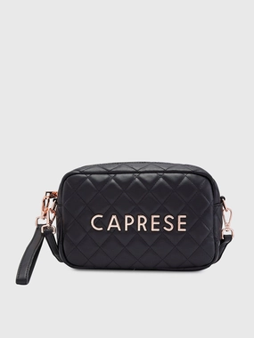 Caprese Ava Small Black Sling Bag
