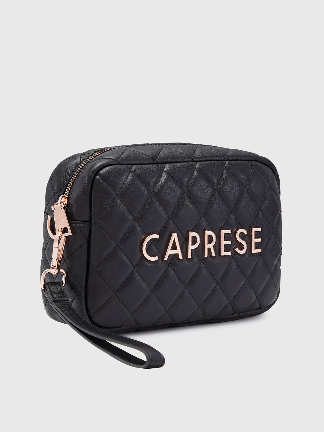 Caprese Ava Small Black Sling Bag