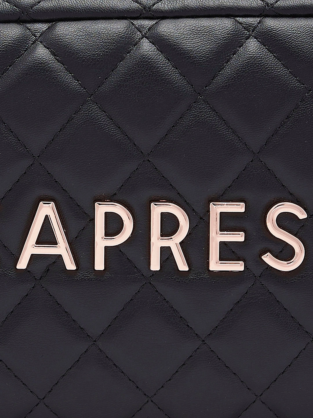 Caprese Ava Small Black Sling Bag