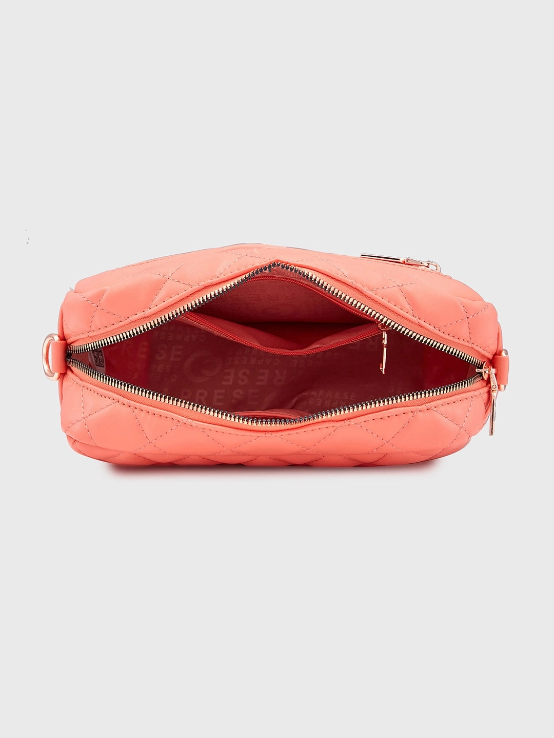 Caprese Ava Small Coral Sling Bag