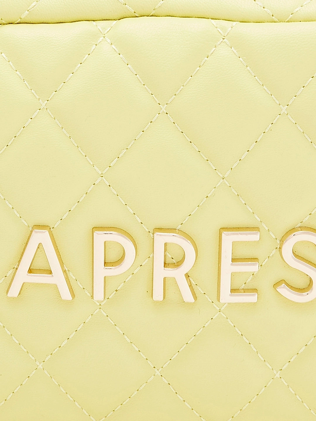 Caprese Ava Small Lemon Yellow Sling Bag