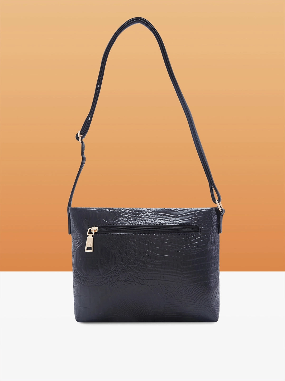 Caprese Azzura Medium Black Sling Bag