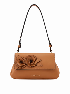 Caprese Bloom Medium Apricot Sling Bag