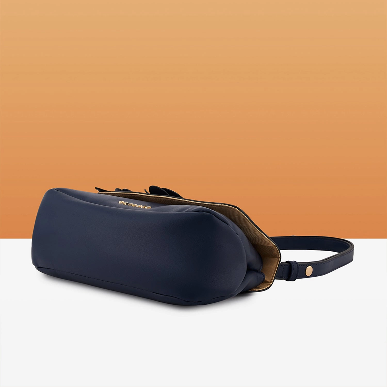 Caprese Bloom Medium Navy Sling Bag