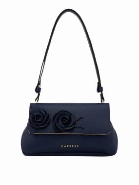 Caprese Bloom Medium Navy Sling Bag
