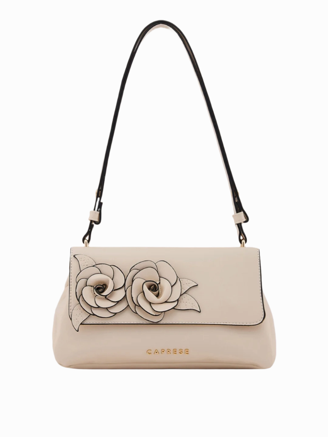 Caprese Bloom Medium Off White Sling Bag