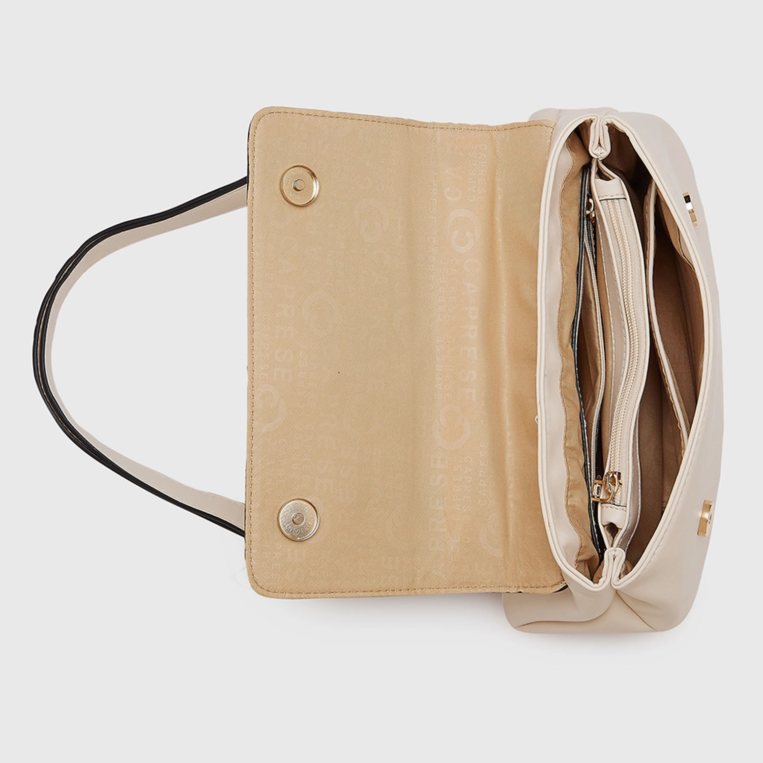 Caprese Bloom Medium Off White Sling Bag