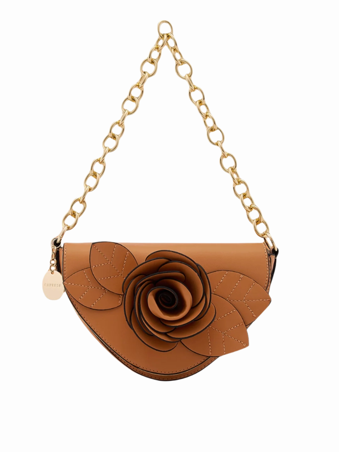 Caprese Bloom Small Apricot Sling Bag