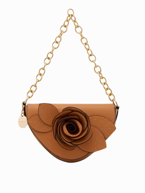 Caprese Bloom Small Apricot Sling Bag