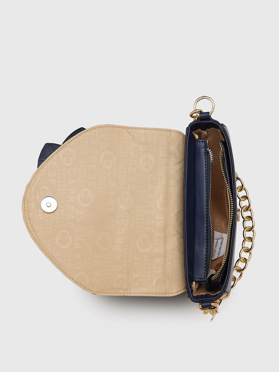 Caprese Bloom Small Navy Sling Bag
