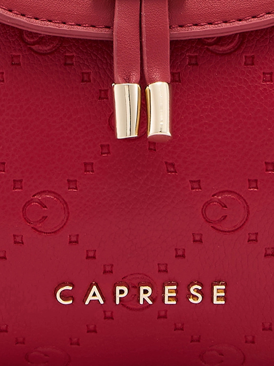Caprese Brianna Medium Red Hobo Bag