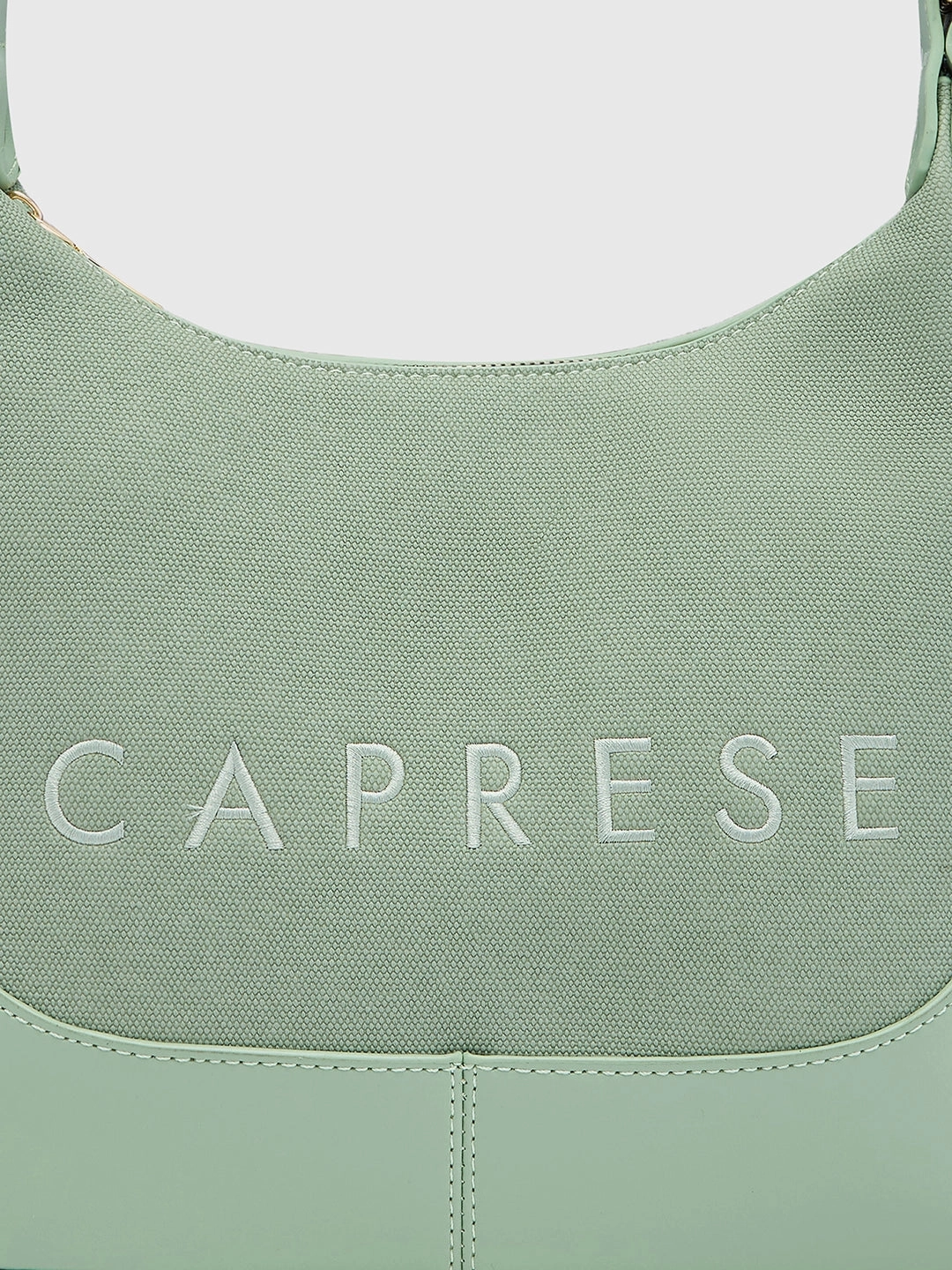 Caprese Brooklyn Medium Green Hobo Bag