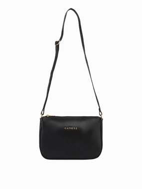 Caprese Buzzy Medium Black Tote Bag