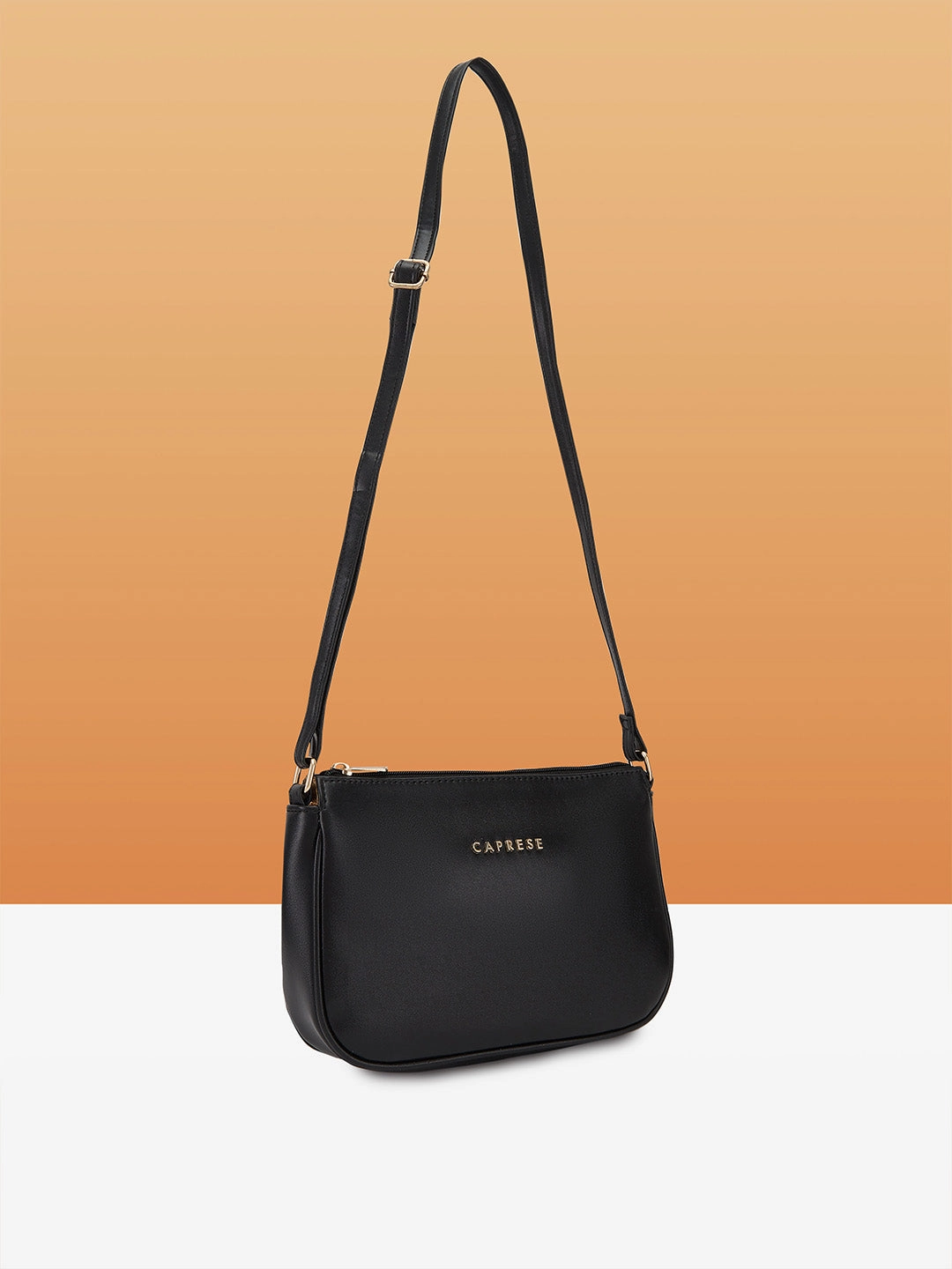 Caprese Buzzy Medium Black Tote Bag