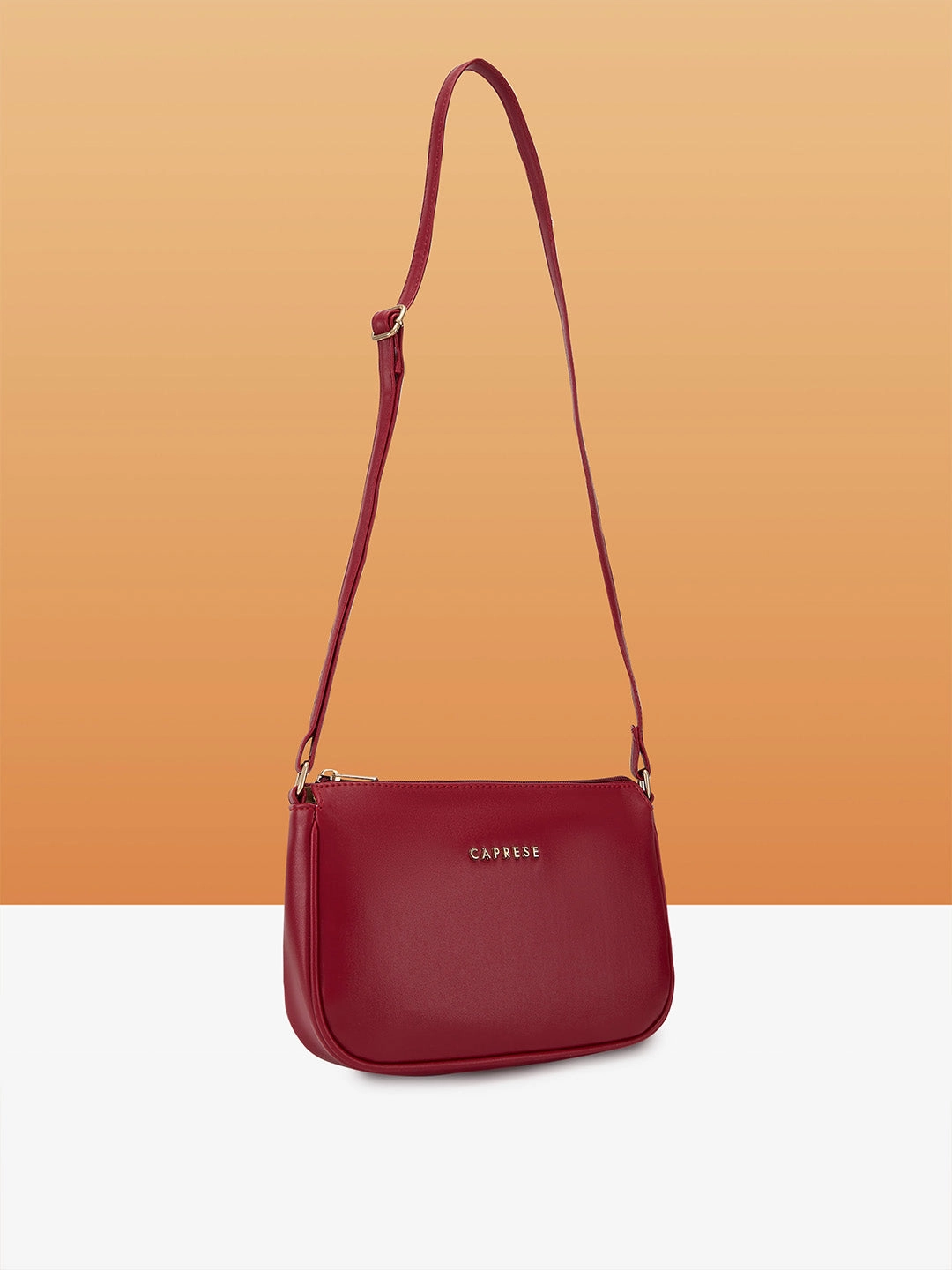 Caprese Buzzy Medium Marron Crossbody Bag