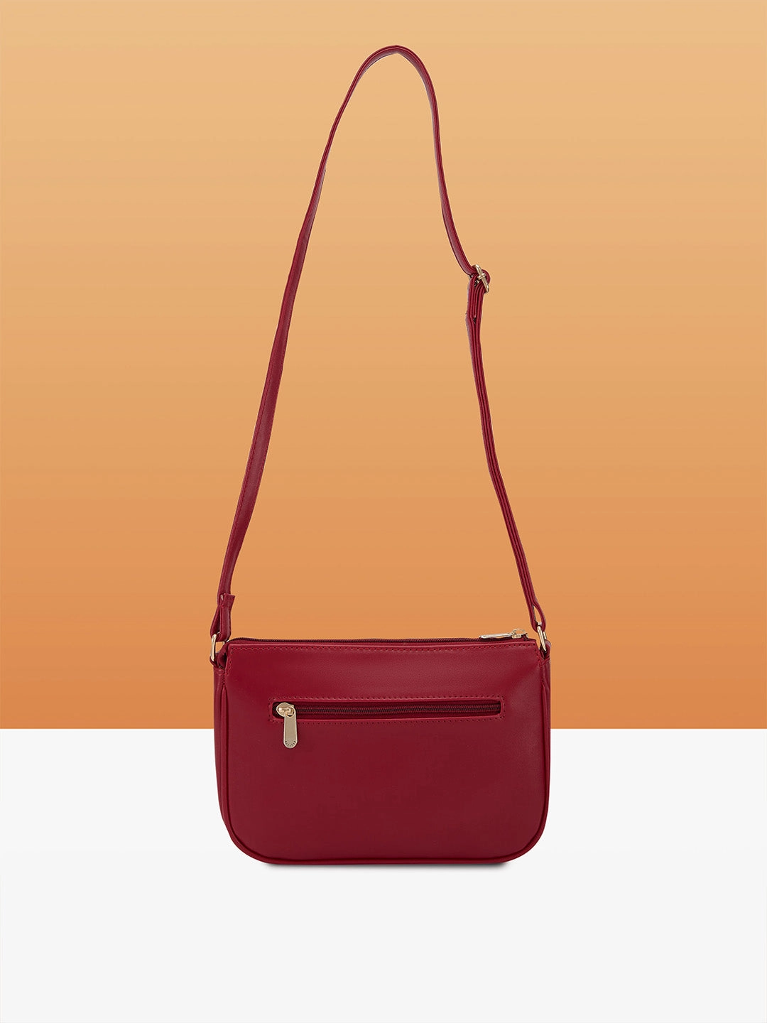 Caprese Buzzy Medium Marron Crossbody Bag