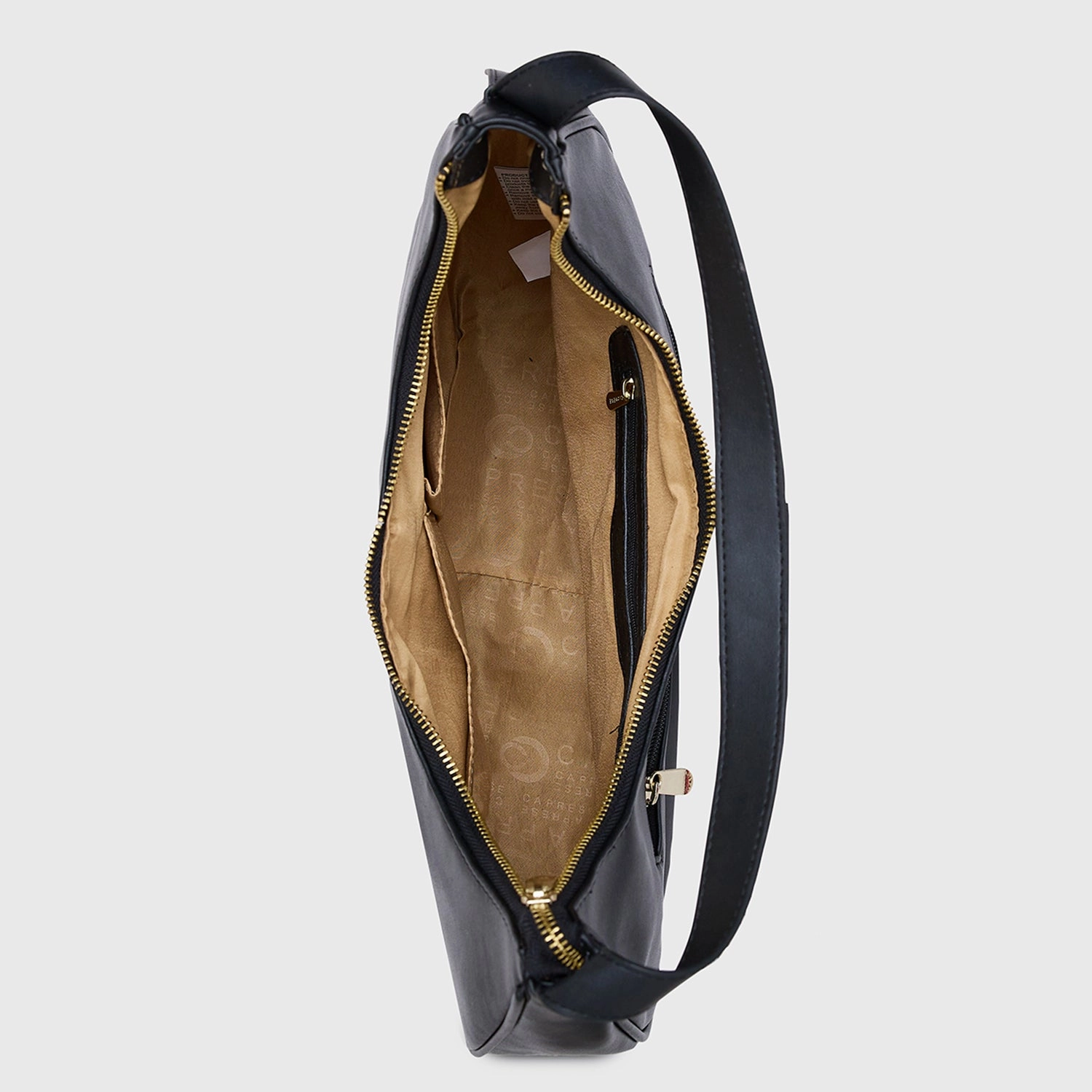 Caprese Celia Large  Black Crossbody Bag