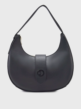 Caprese Celia Large Black Hobo Bag