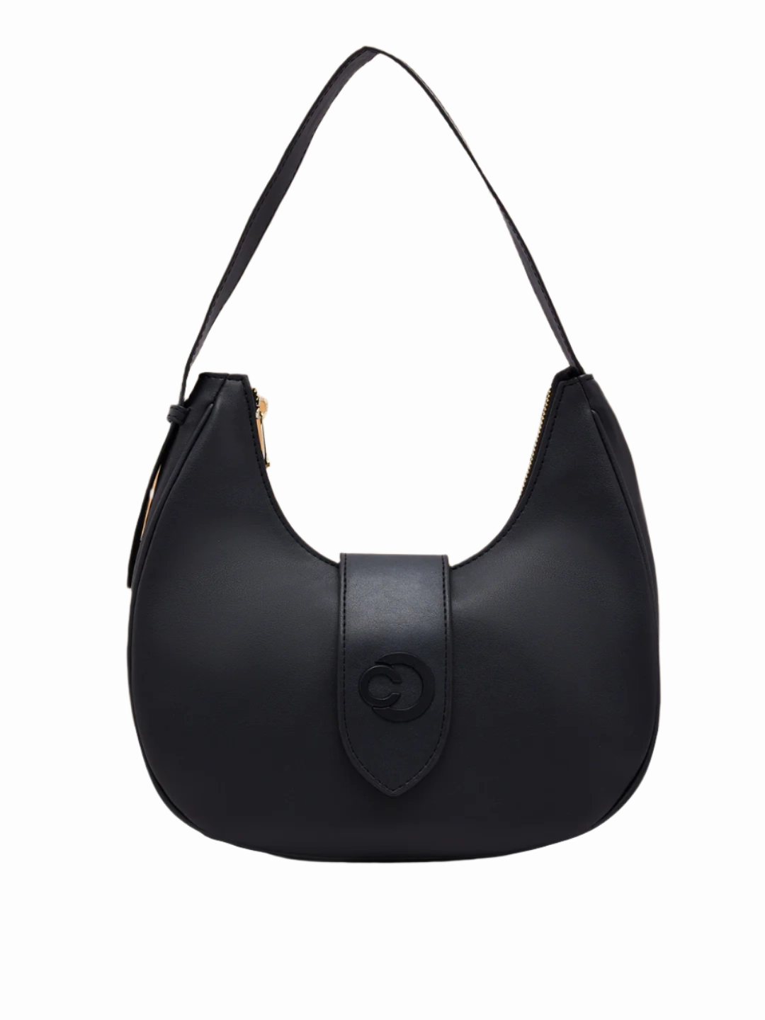 Caprese Celia Small Black Hobo Bag