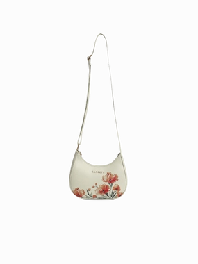Caprese Chloe Small Grey Sling Bag