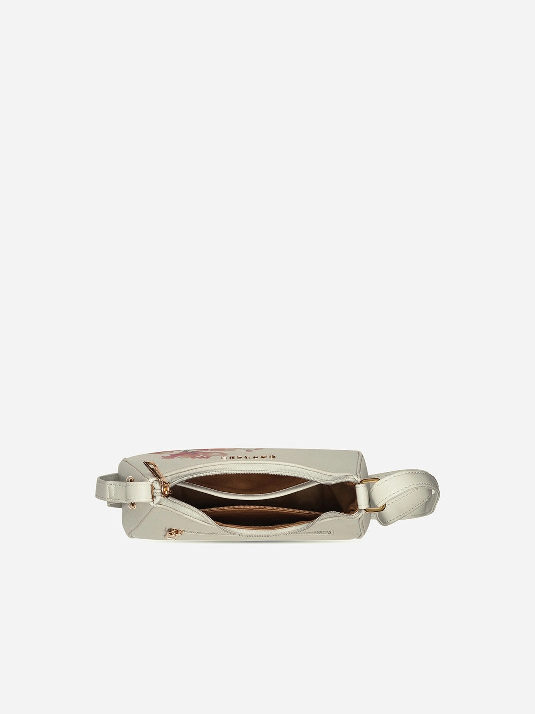 Caprese Chloe Small Grey Sling Bag