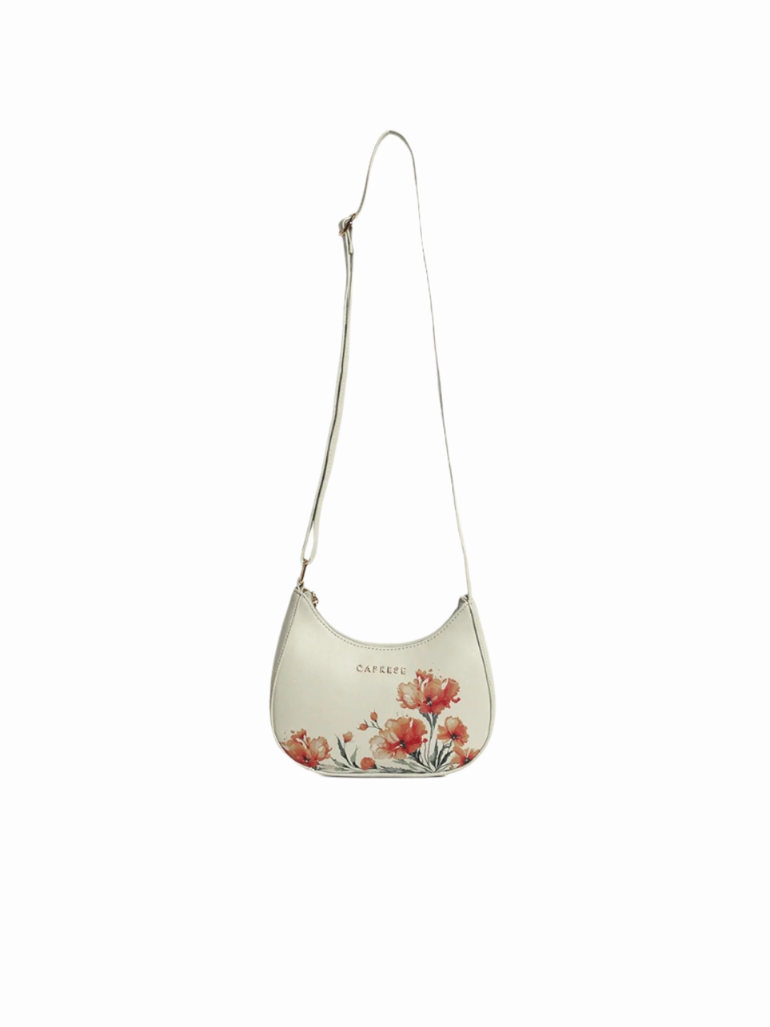 Caprese Chloe Small Grey Sling Bag