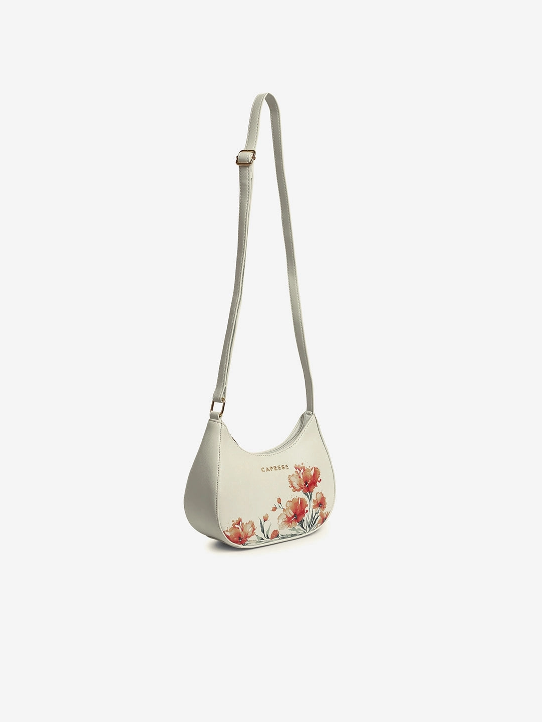 Caprese Chloe Small Grey Sling Bag