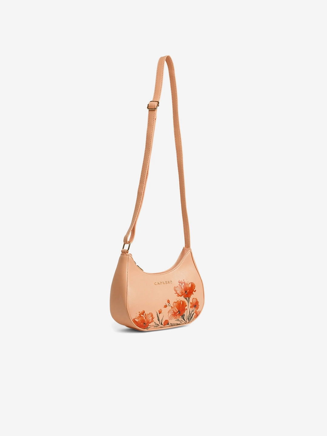 Caprese Chloe Small Orange Sling Bag