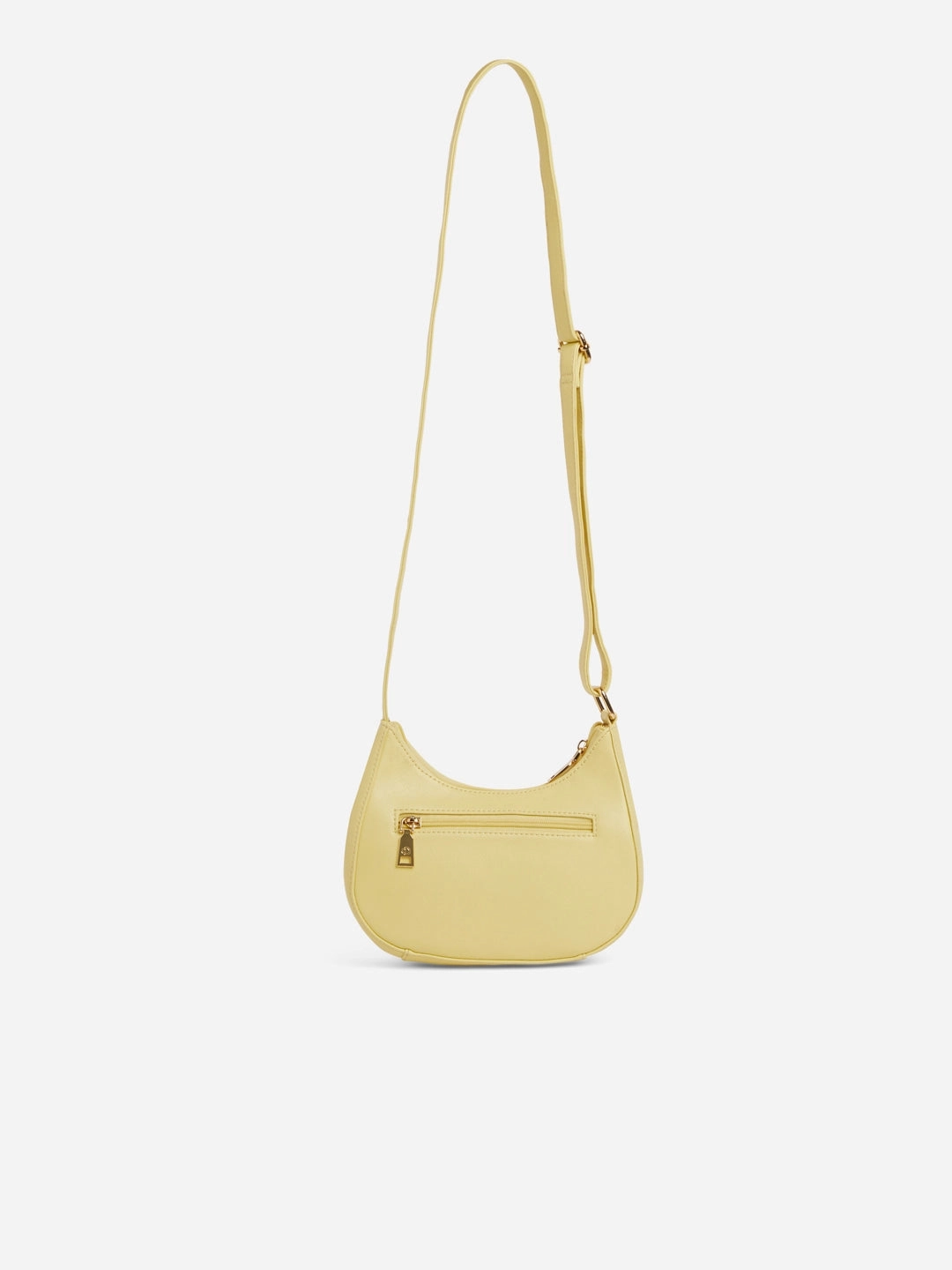Caprese Chloe Small Yellow Sling Bag