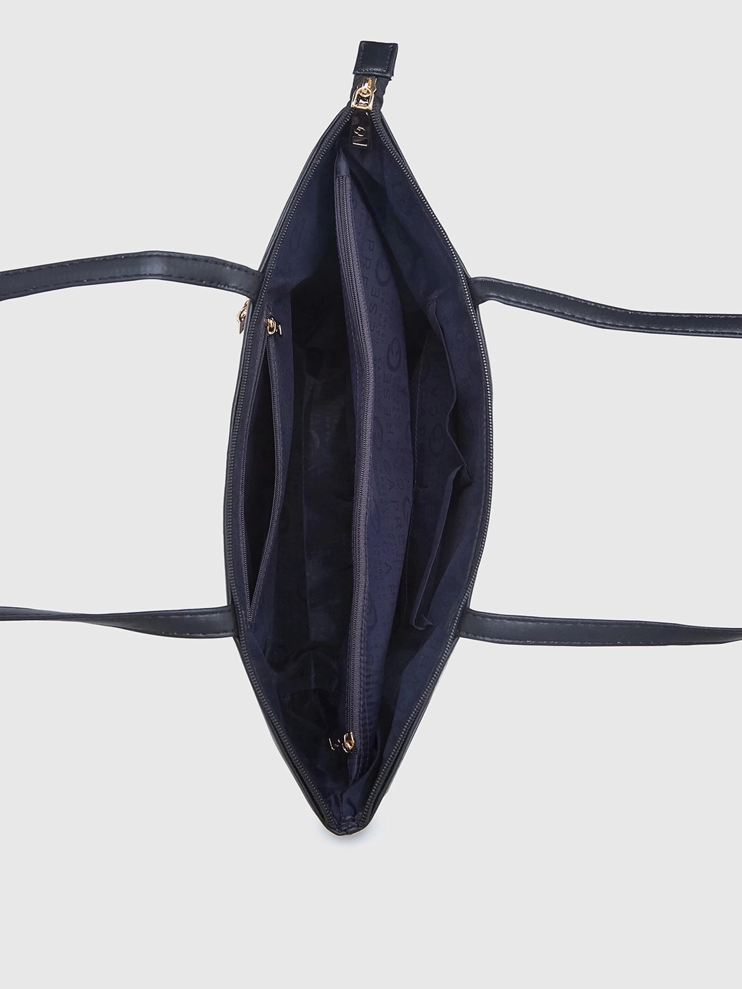 Caprese Cyprus Medium Black Tote Bag