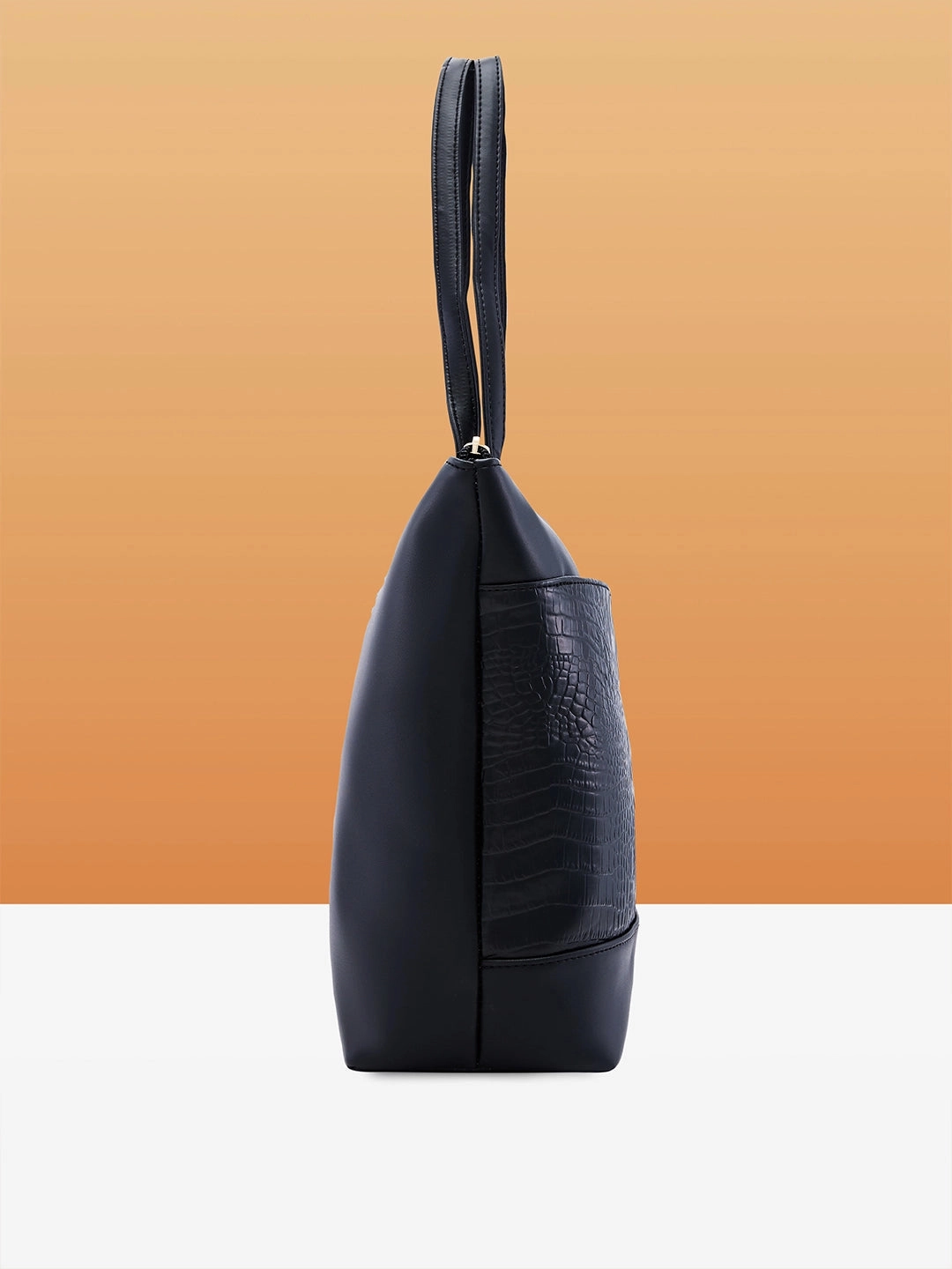 Caprese Cyprus Medium Black Tote Bag