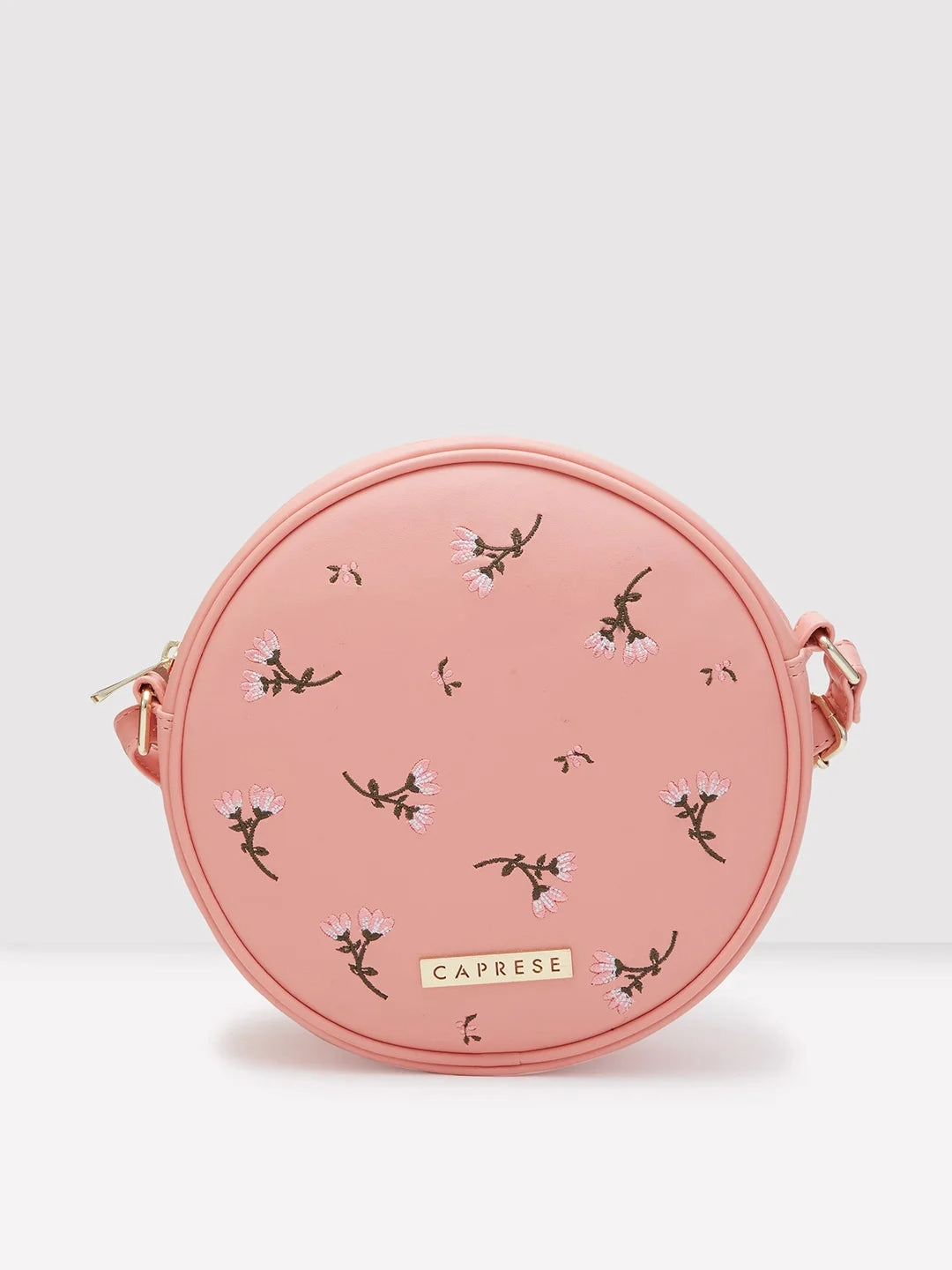 Caprese Dara Medium Pink Sling Bag