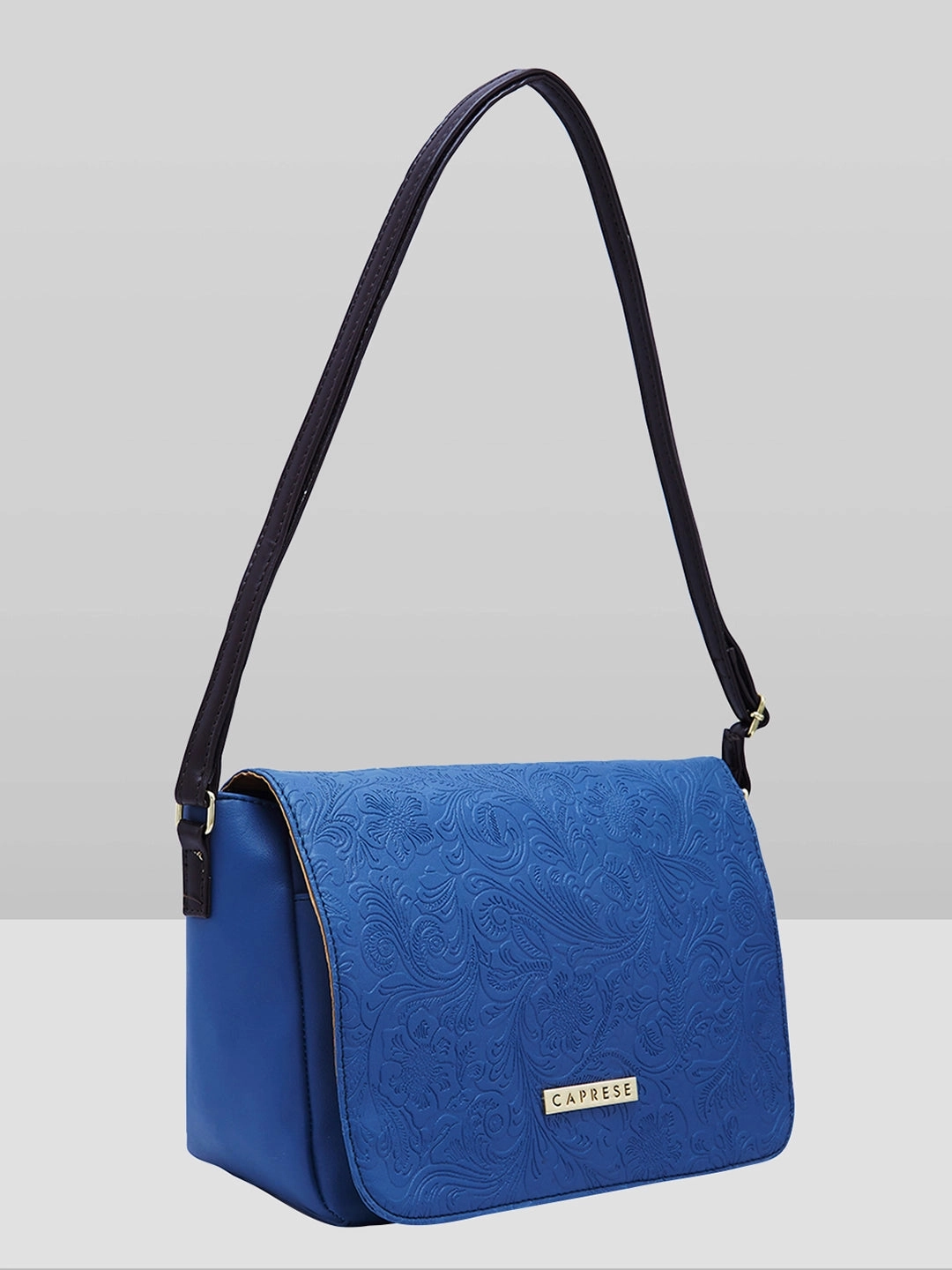 Caprese Daria Medium Blue Sling Bag