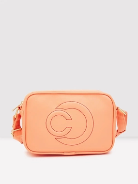 Caprese Dora Medium Coral Sling Bag