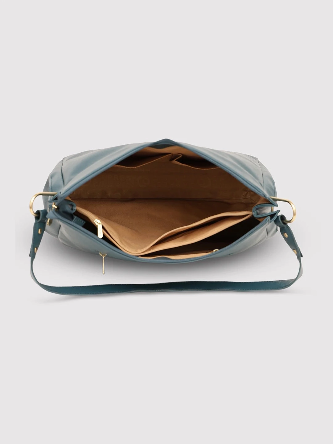 Caprese Fernanda Large Forest Green Hobo Bag