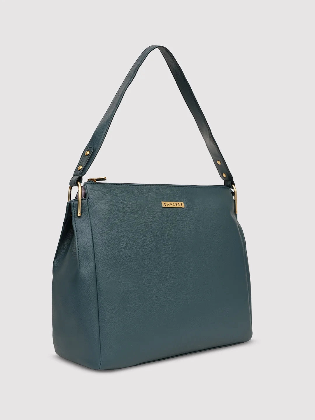 Caprese Fernanda Large Forest Green Hobo Bag