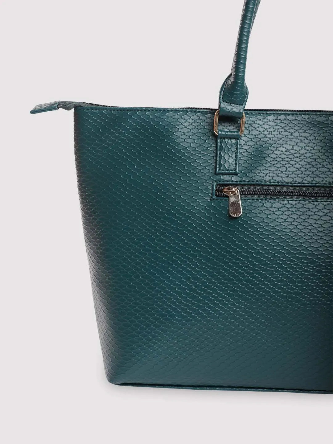 Caprese Fiona Tote Large Teal Laptop Bag
