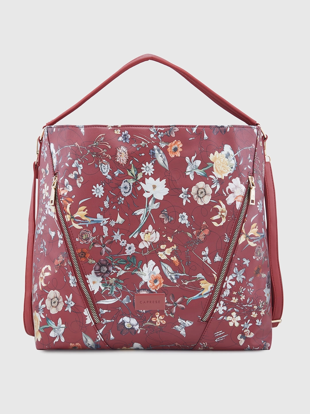 Caprese Fiorella Large Blush Hobo Bag