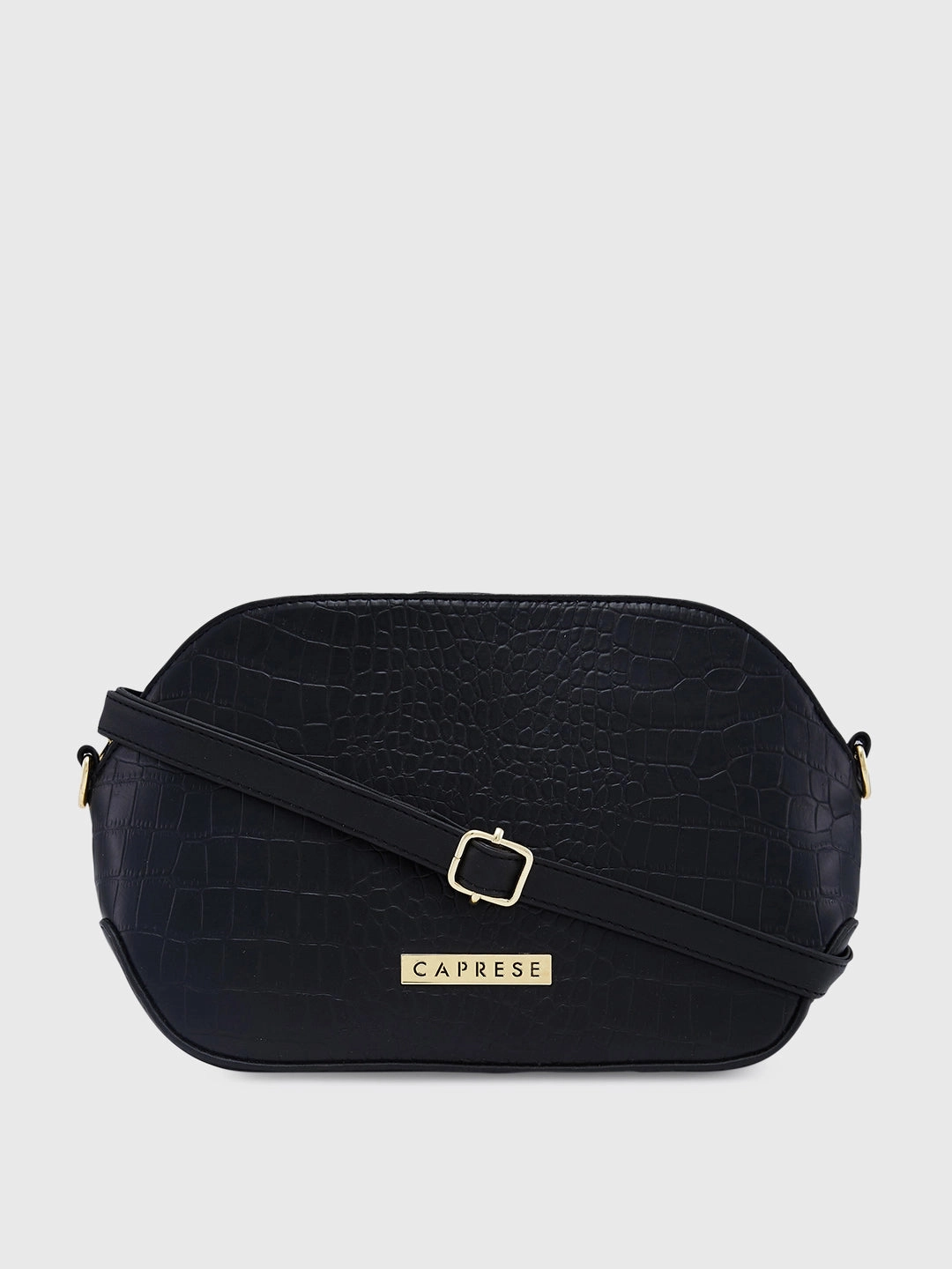 Caprese Flix Small Black Sling Bag