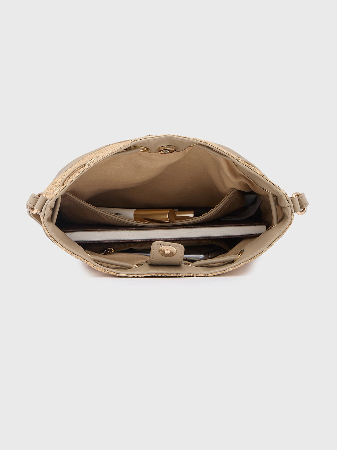 Caprese Georgia Medium Beige Sling Bag
